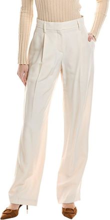 Brunello Cucinelli Pleated Wool-Blend Pant