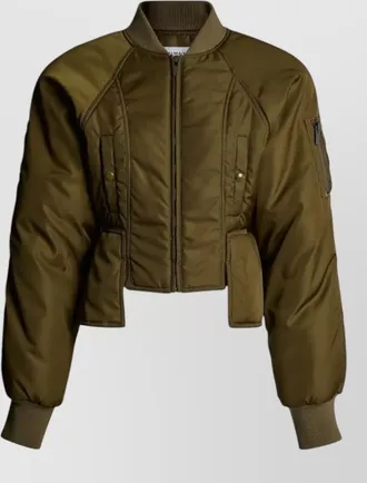 Balmain nylon bomber jacket