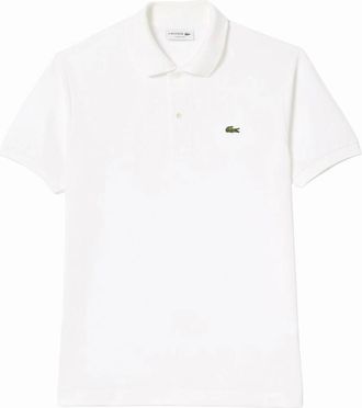 Lacoste Mens Lacoste L1212 Classic Fit Polo - White - Size: 44