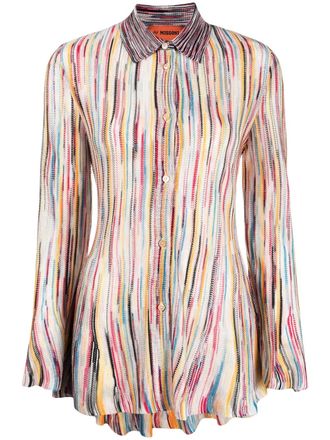 Missoni Camicia a righe - Rosa