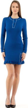 Moschino Multicolor Wol Casual Jurk