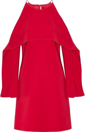 Rosetta Getty Rosetta Getta Red Stretch Cady Mini Dress Size S