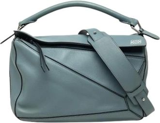 Loewe Pre-owned Puzzle Bag - - Pre-owned - Donna - Blu - ONE SIZE