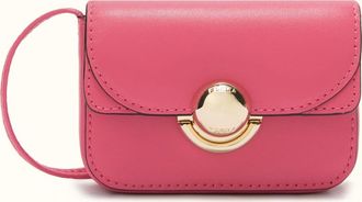 Furla Sfera Coin Case S Velvet Pink Sidney Calf Leather Woman