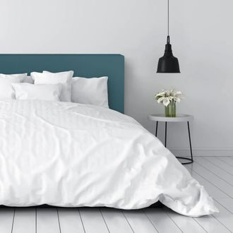 Happers Cabecero De Cama Glaciar Tapizado 144x49x7 (cama 135) Glaciar