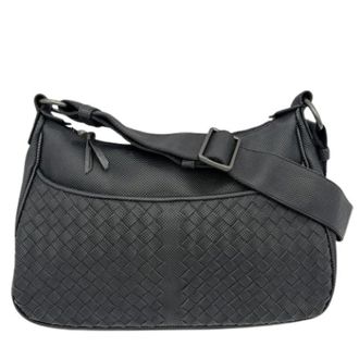 Bottega Veneta Pre-owned Shoulder Bag - Dames - Pre-owned - Zwart - Maat: ONE Size Leer