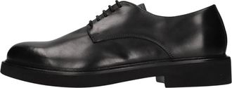 Rossano Bisconti Masoni Veterschoen - Heren - Veterschoenen - Zwart - 42 EU - Leer - Schoenen
