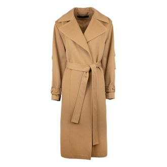 Federica Tosi Trench Coats Brown, Donna, Taglia: XS