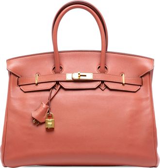 Herm&egrave;s Rosy Swift Birkin Retourne 35