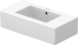 Duravit Duravit - Vero lavabo con enjuague manual, 50x25cm, 2 agujeros para