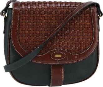 Bally Pre-owned Vintage schoudertas - Dames - Vintage Schoudertas - Groen - ONE Size - Leer - Vintage