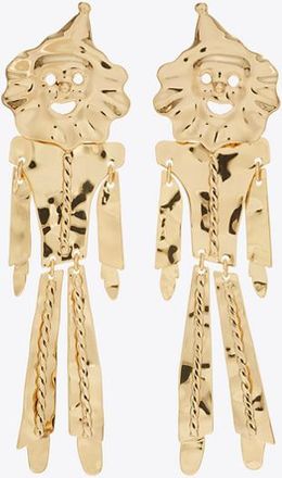 Tory Burch Womens Runway Clown Earrings, One Size