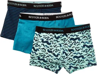 Scotch & Soda Set Of 3 Stretch Trunk