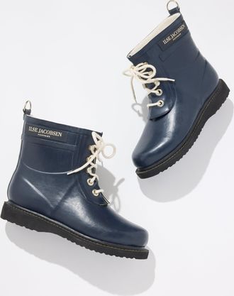 Ilse Jacobsen Rub 02 Rain Boots - Dark Indigo - 7M Talbots