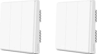 OEM Interruptor Inteligente, Tecnolog&iacute;a Zigbee, Control Remoto, D1 Con Neutro 3 X 2