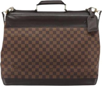 Louis Vuitton Vintage, unisex, Bruin, ONE Size, Leer, Pre-owned Vintage Handbag