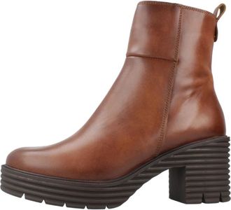 Porronet Bota Chopo - Dames - Laarzen met Hak - Bruin - 40 EU - Leer - Schoenen
