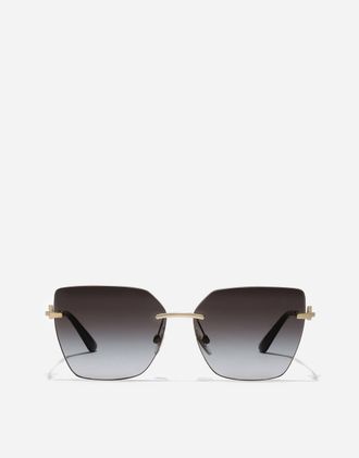 Dolce & Gabbana Dg Flip Sunglasses - Woman Black Onesize
