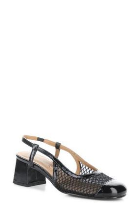 FLY London Soki Slingback Pump in Black at Nordstrom Rack, Size 10-10.5Us / 41Eu