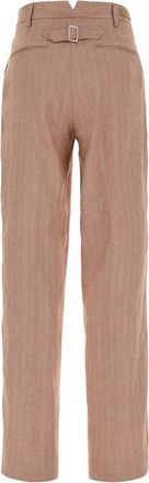 Jacob Cohen Linen-Viscose Blend Trousers - Beige