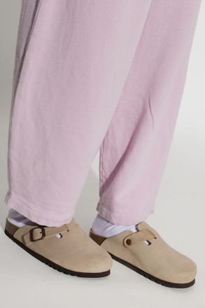 Scholl Fae Suede Slides, Womens, Beige