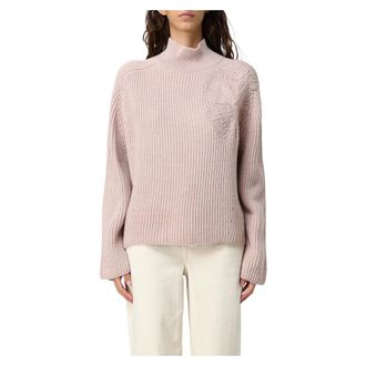 Liu Jo Stijlvolle Sweaters voor Vrouwen - Dames - Coltruien - Roze - XS - Truien & Vesten