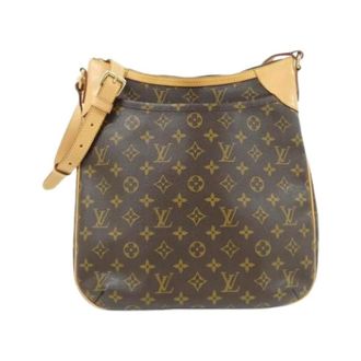 Louis Vuitton Pre-owned Shoulder Bags, female, Brown, Size: ONE SIZE Pre-owned Canvas Shoulder Bag