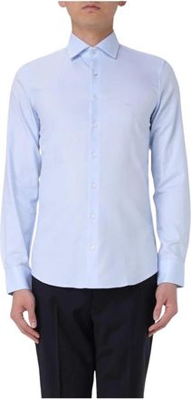 Michael Kors Heren, Overhemden, Blauw, Maat: 3XL Katoen