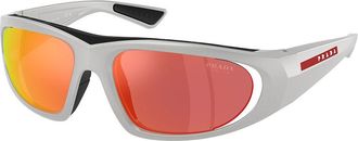 Prada PS B03S 14Z04U Mens Sunglasses Grey Size 57