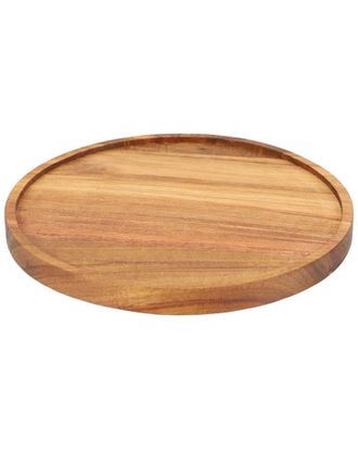 MegaChef 10In Acacia Wood Lazy Susan Tray