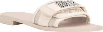 Guess Elyze Slide Sandal in Light Natural at Nordstrom, Size 5.5