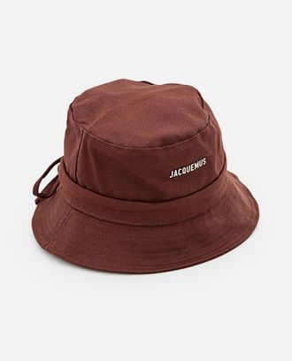 Jacquemus Brown Le Bob Gadjo Bucket Hat