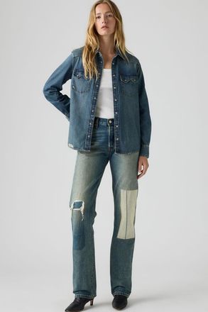 Levi's 501 90s Vaqueros - Mujer - 24X32 - Lavado medio / Craft Of Love