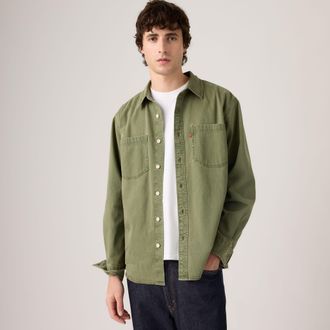 Levi's Mariposa Worker Shirt - Mens - 2XL - Green