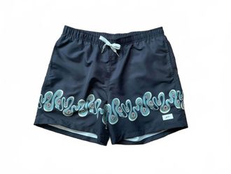 Bather Mens Carbon Dizzy Boa Trunks In Black