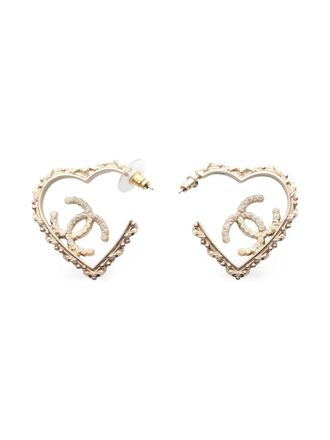 Chanel Orecchini a cuore 1986-1988 - Oro
