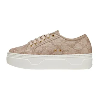 MCM Skyward - female - MCM - Sneakers - Beige - 7 UK - Shoes