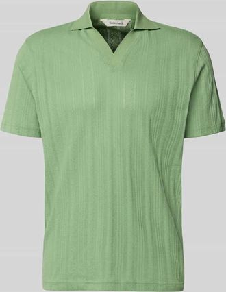 Selected Regular Fit Poloshirt aus Baumwoll-Mix Modell TRAVIS in Hellgruen, Gr&ouml;&szlig;e XXL