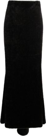 Andamane Black Mermaid maxi skirt