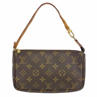 Louis Vuitton Brown Pouch (Pre-Owned)