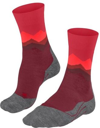 Falke TK2 Crest Wandersocken f&uuml;r Damen | rot