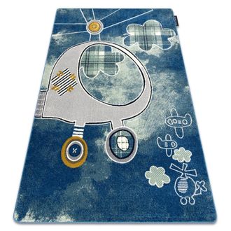 RugsX RugsX Petit Rug in Blue | Size: 140 cm x 190 cm