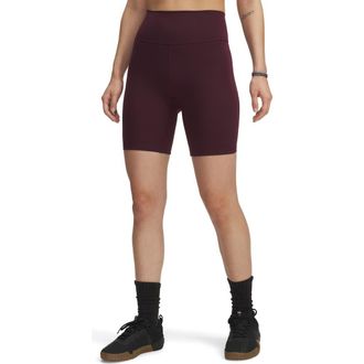 Under Armour Meridian Bike Shorts in Dark Maroon //Dark Maroon at Nordstrom, Size Small