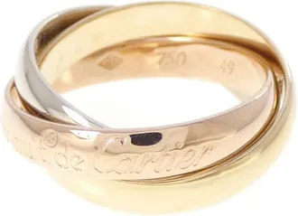 Cartier Yellow Gold (18K) Pink Gold (18K) White Gold (18K) Band Ring (Pre-Owned)