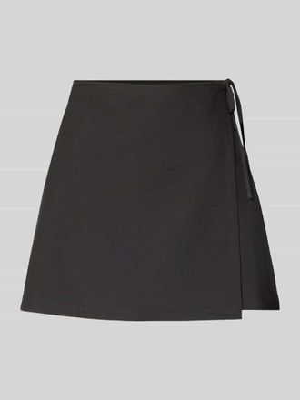 Pieces K&ouml;rpernaher Mini-Rock in Wickel-Optik Modell BOSELLA in Black, Gr&ouml;&szlig;e XL