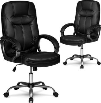 OEM Silla De Oficina Sofotel 355 De Cuero Negro