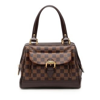 Louis Vuitton Pre-owned Womens Damier Ebene Knightsbridge - Brown Textile - One Size