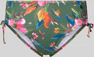 Lascana Slim Fit Bikini-Hose mit Raffungen Modell Malia in Oliv, Gr&ouml;&szlig;e 36