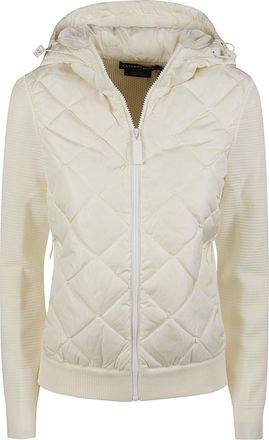 Canada Goose Hybridge Quilted Merino Wool Knit Hoodie Jacket