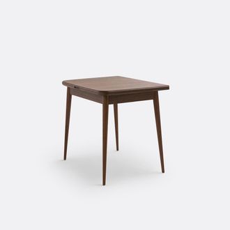 La Redoute Interieurs Uitschuifbare eettafel, walnootfineer, 2 tot 6 couverts, AYLIN